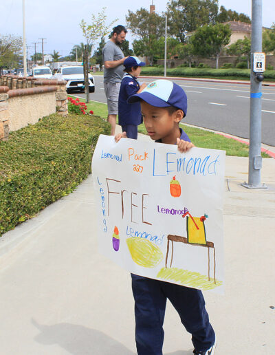 Lemonade Stand 2024, Pack 227 of Huntington Beach, CA