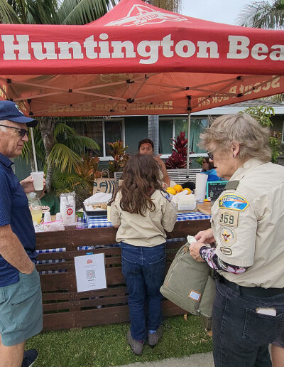 Lemonade Stand 2024, Pack 227 of Huntington Beach, CA