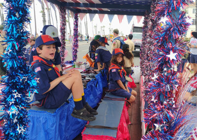 Pack 2207 July 4th 2024 Parade - Huntington Beach, CA