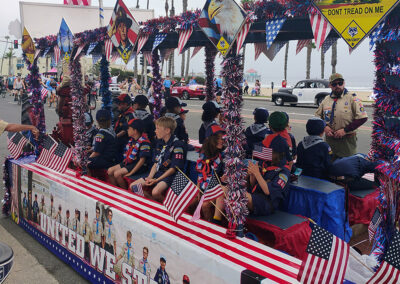 Pack 2207 July 4th 2024 Parade - Huntington Beach, CA