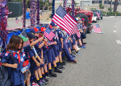 Pack 2207 July 4th 2024 Parade - Huntington Beach, CA