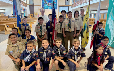 Scout Sunday at Saint Bonaventure Church
